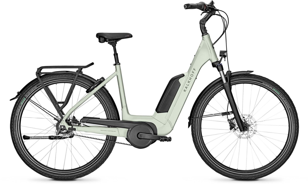 Kalkhoff Image 1.B Excite skygrey matt 2023 - E-Bike Trekkingrad Tiefeinsteiger