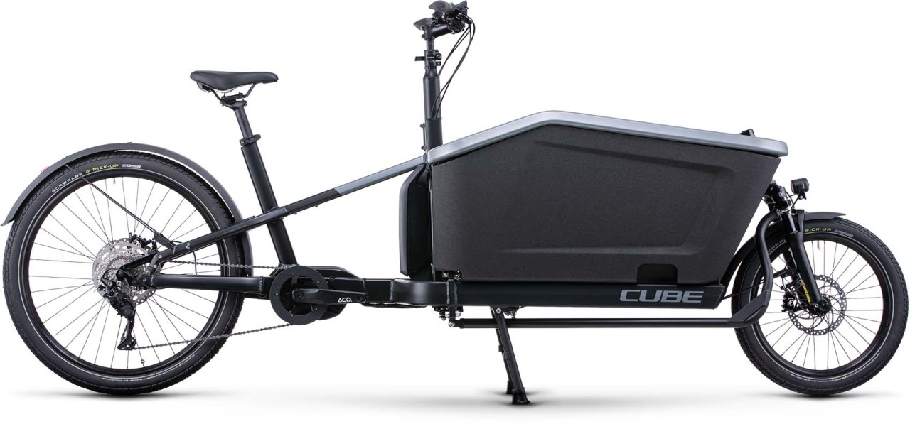 Cube Cargo Sport Dual Hybrid 1000 flashgrey n black 2023 - E-Bike Lastenfahrrad