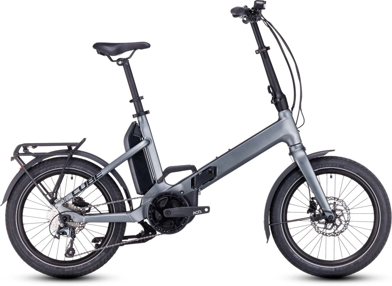 Cube Fold Sport Hybrid 500 flashgrey n black 2023 - E-Bike Faltrad