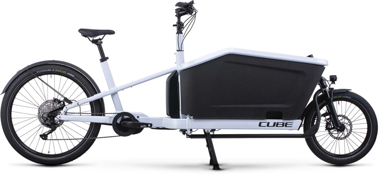 Cube Cargo Sport Hybrid 500 flashwhite n black 2023 - E-Bike Lastenfahrrad