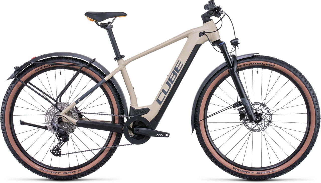 Cube Reaction Hybrid Pro 500 Allroad desert n orange 2022 - E-Bike Hardtail Mountainbike