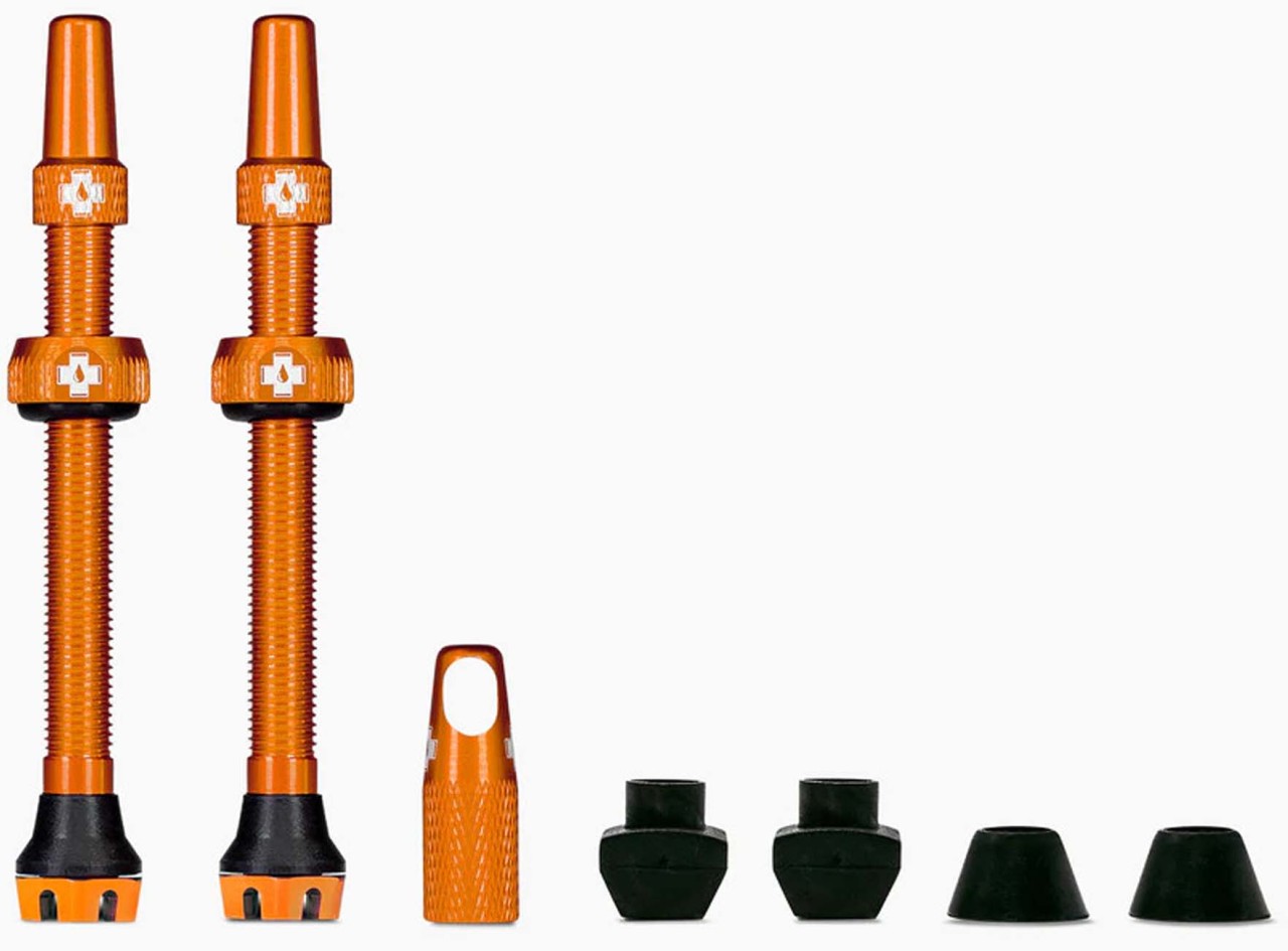 Muc-Off All-New Tubeless Valves - Ventil 44 mm orange