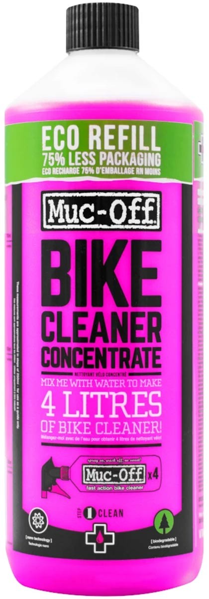 Muc-Off Bike Cleaner Concentrate (Nano Gel) 1000ml Pink
