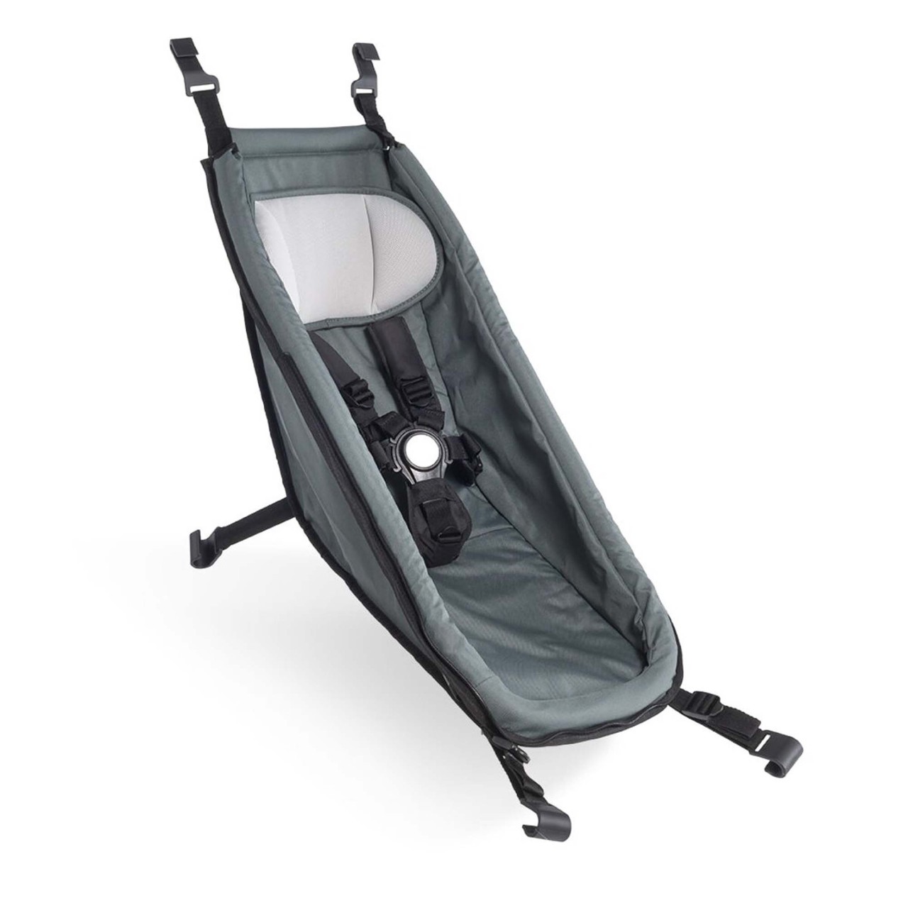 Croozer Babysitz Kaaos Kollektion Graphite blue