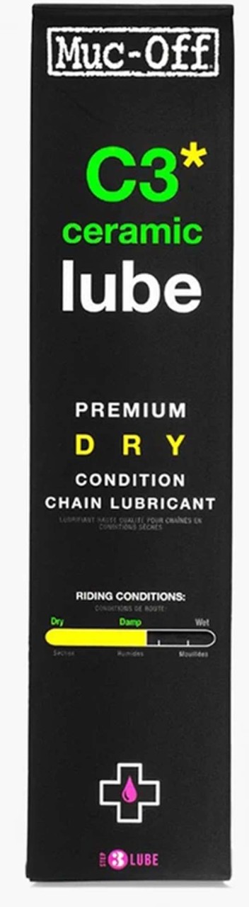Muc-Off Kettenschutz C3 Ceramic Dry Lube 120 ml