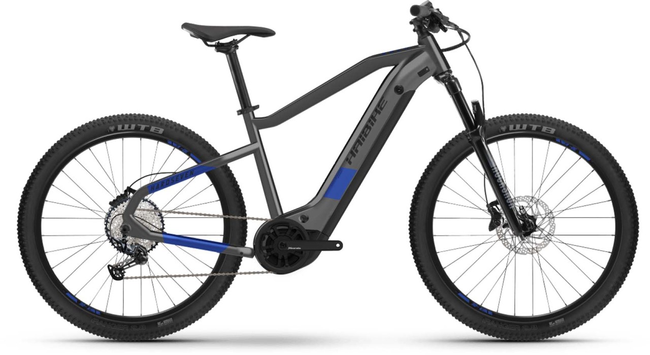 Haibike HardSeven 7 630Wh anthracite/indigo 2022 - E-Bike Hardtail Mountainbike