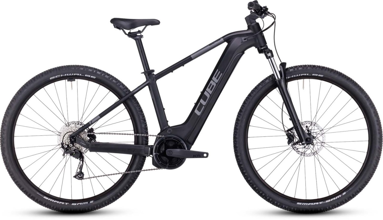 Cube Reaction Hybrid Performance 625 black n grey 2023 - E-Bike Hardtail Mountainbike