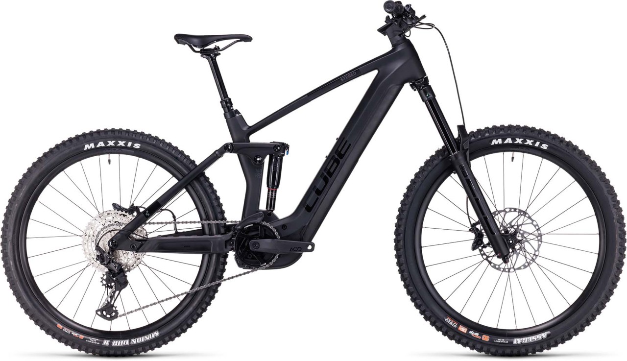 Cube Stereo Hybrid 160 HPC SLX 750 27.5 carbon n reflex 2023 - E-Bike Fully Mountainbike