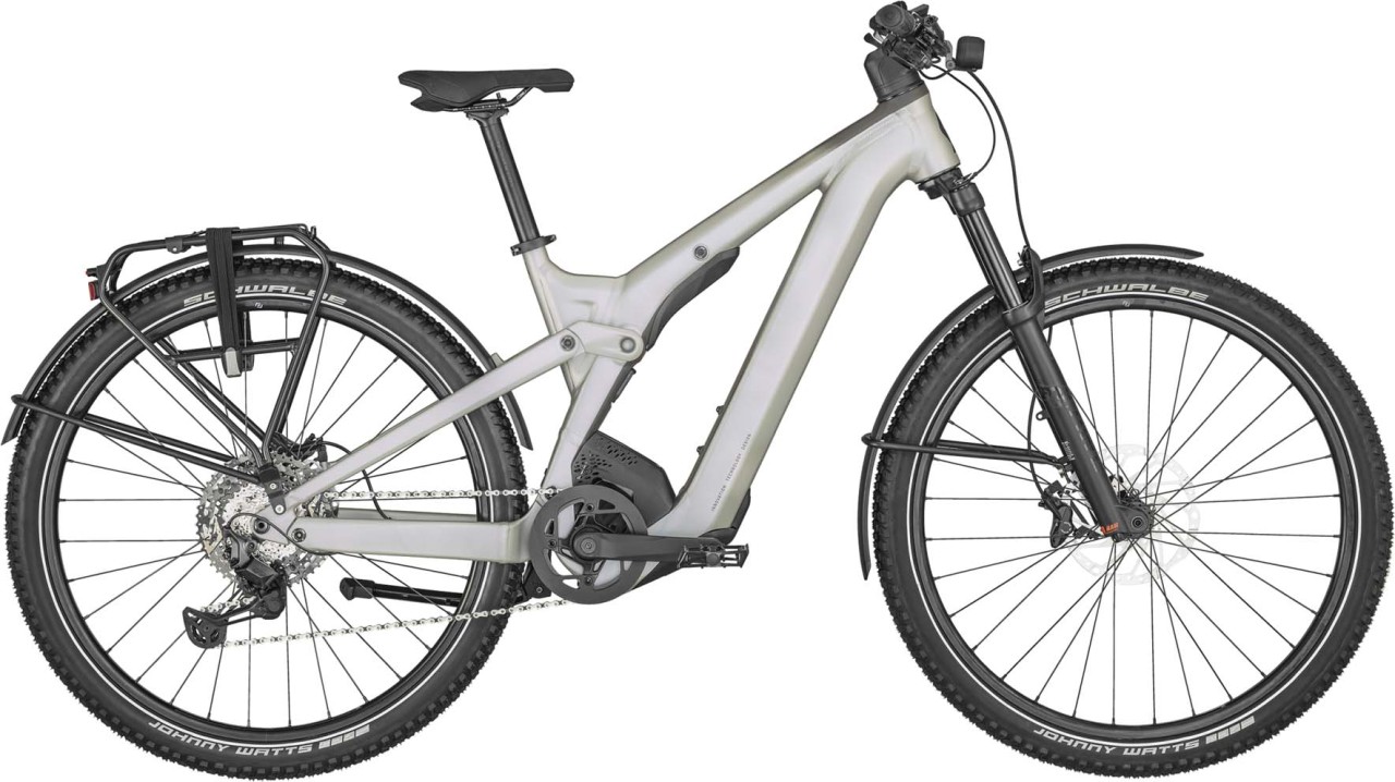 Scott Axis eRIDE FS 10 Prism Lazerfish Silver 2023 - E-Bike Fully Mountainbike Trekkingrad