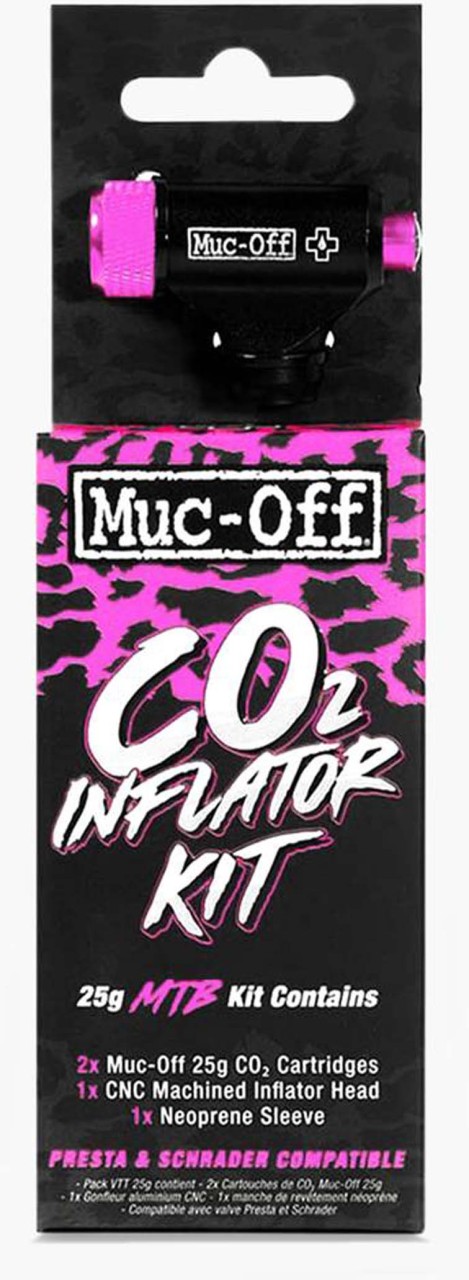 Muc-Off MTB Inflator Kit pink nos