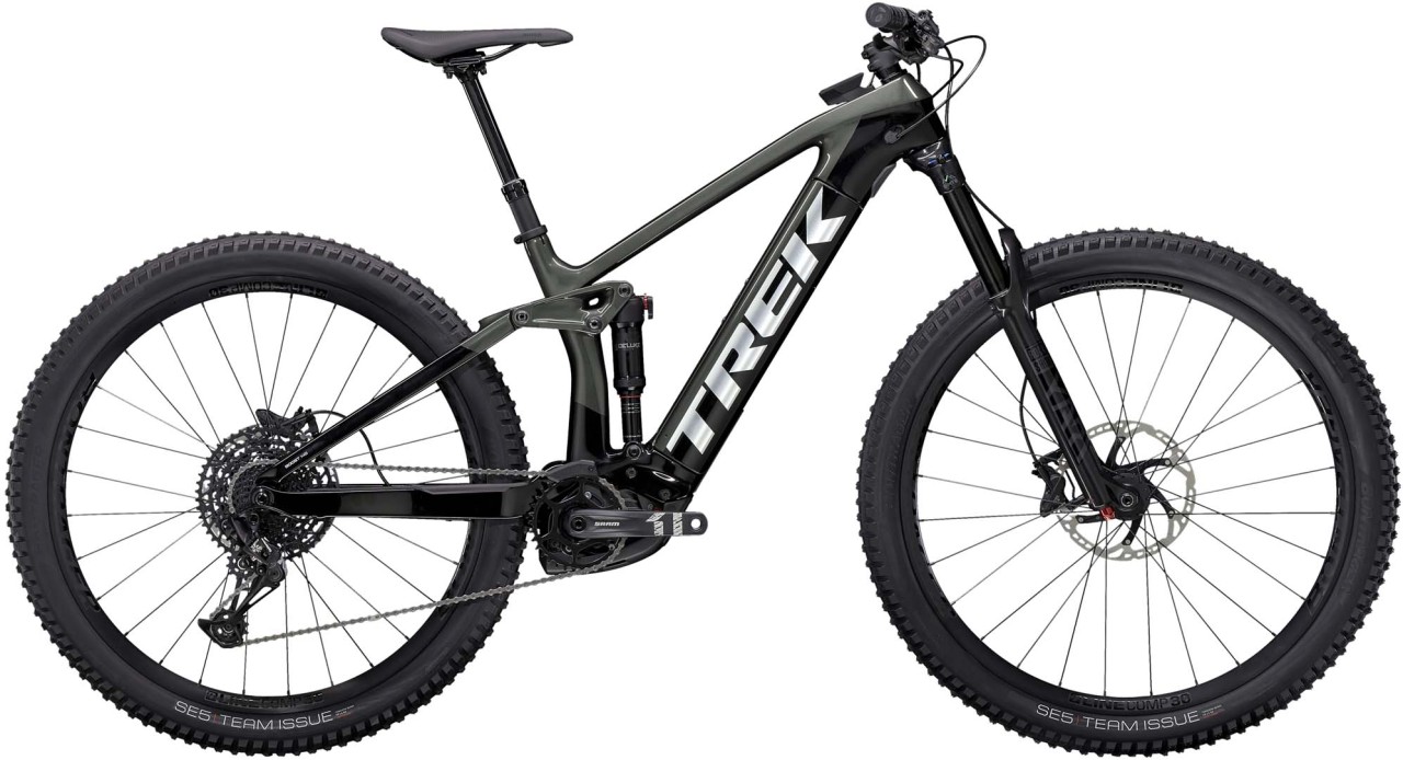 Trek Rail 9.7 Lithium Grey / Trek Black 2021 - E-Bike Fully Mountainbike