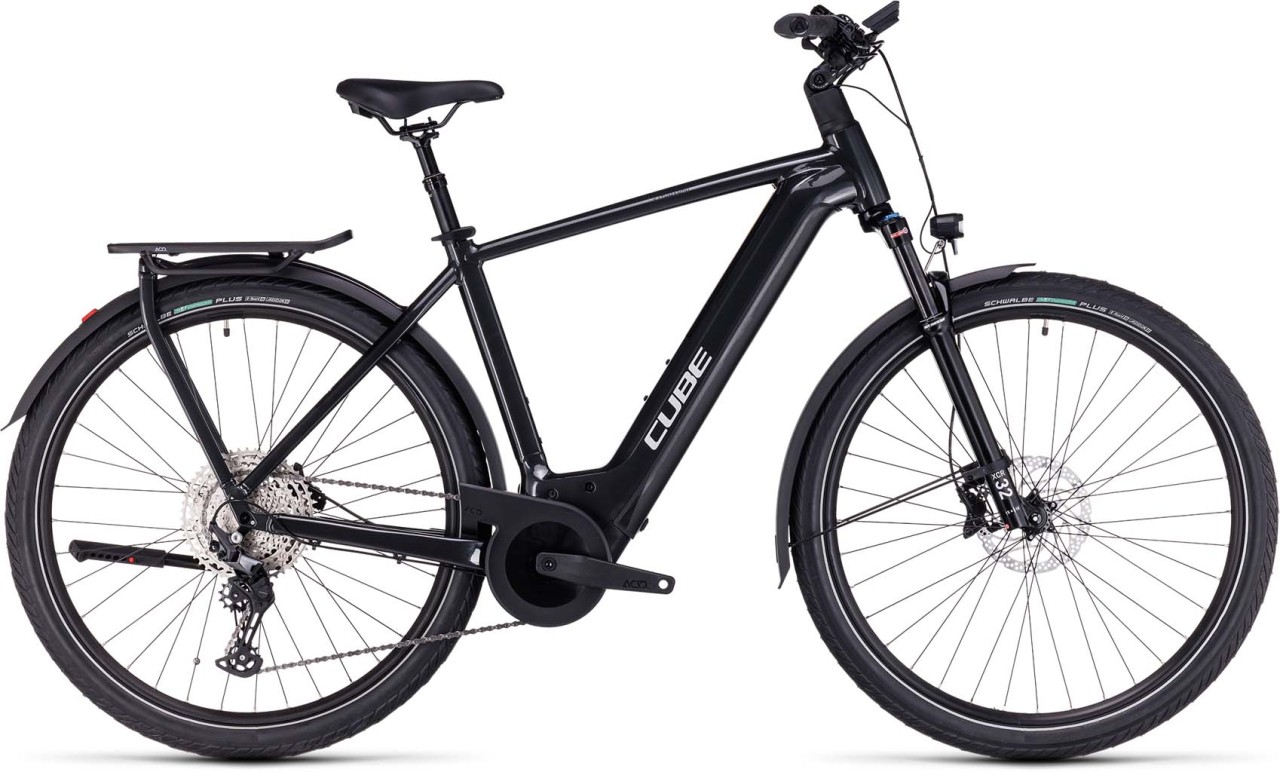 Cube Kathmandu Hybrid EXC 750 grey n silver 2023 - E-Bike Trekkingrad Herren - Lackschaden