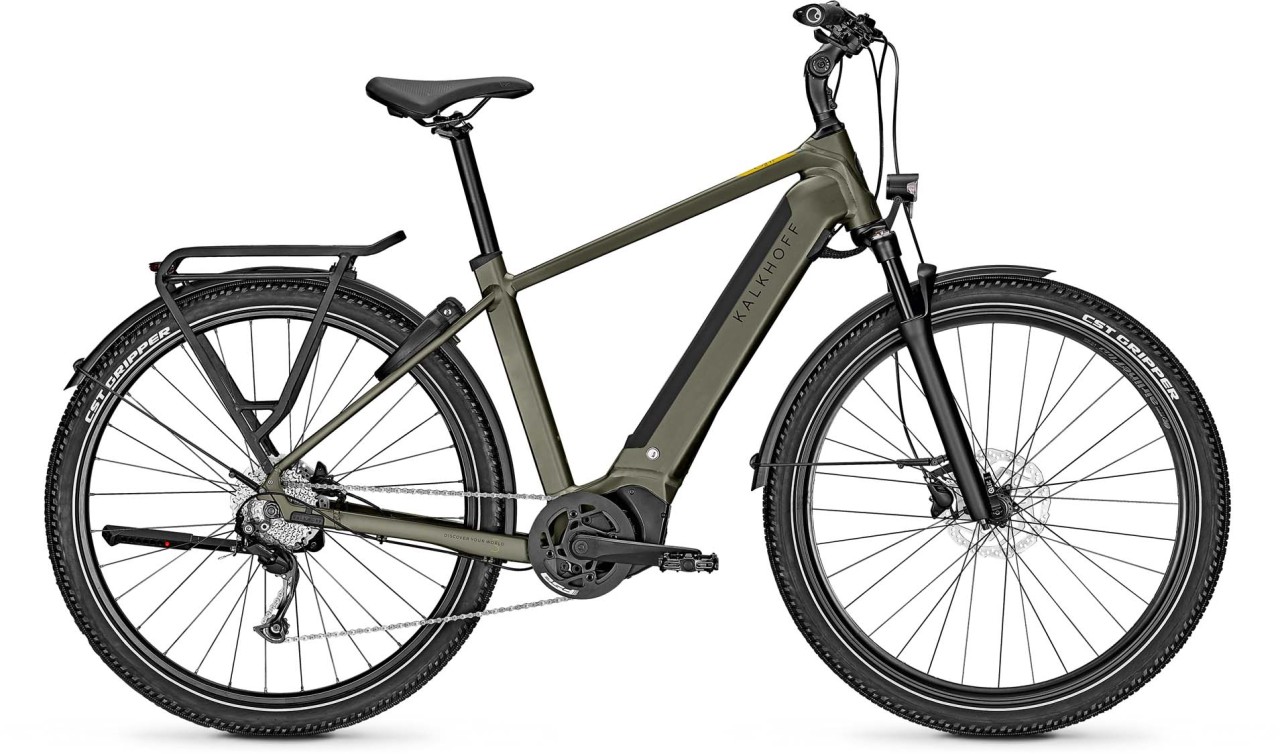 Kalkhoff Entice 5.B Season urbangreen matt 2023 - E-Bike Hardtail Mountainbike