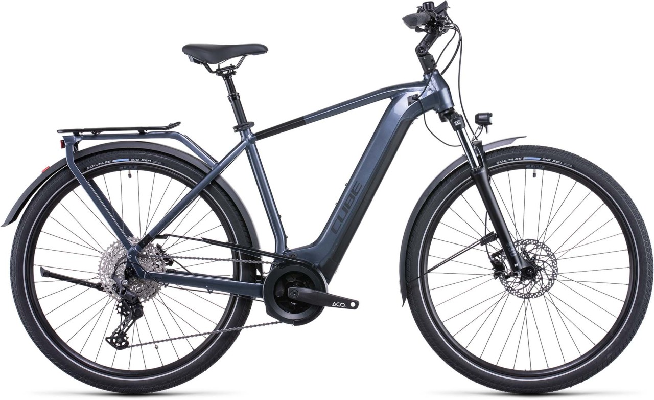 Cube Touring Hybrid Pro 625 metallicgrey n black 2022 - E-Bike Trekkingrad Herren