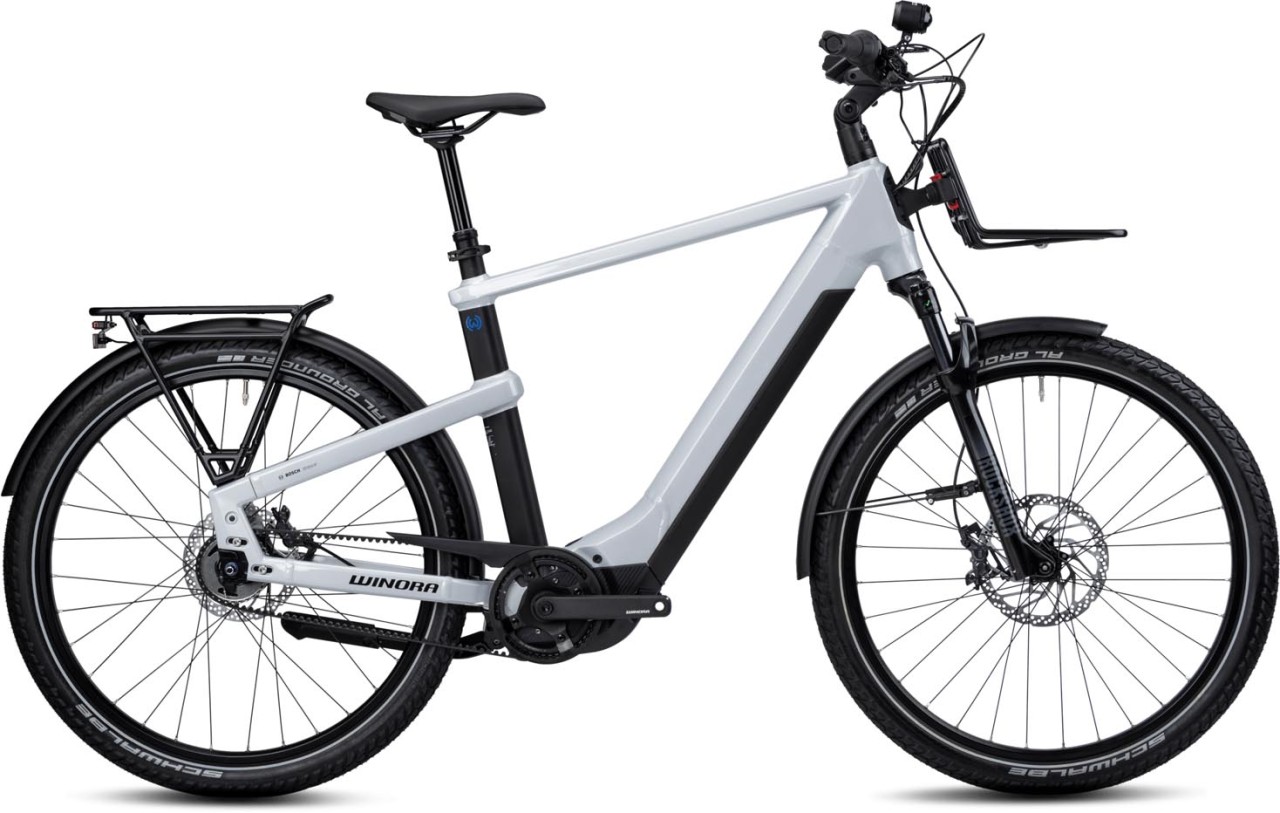 Winora Yakun R5 Pro Ice 2023 - E-Bike Trekkingrad Herren