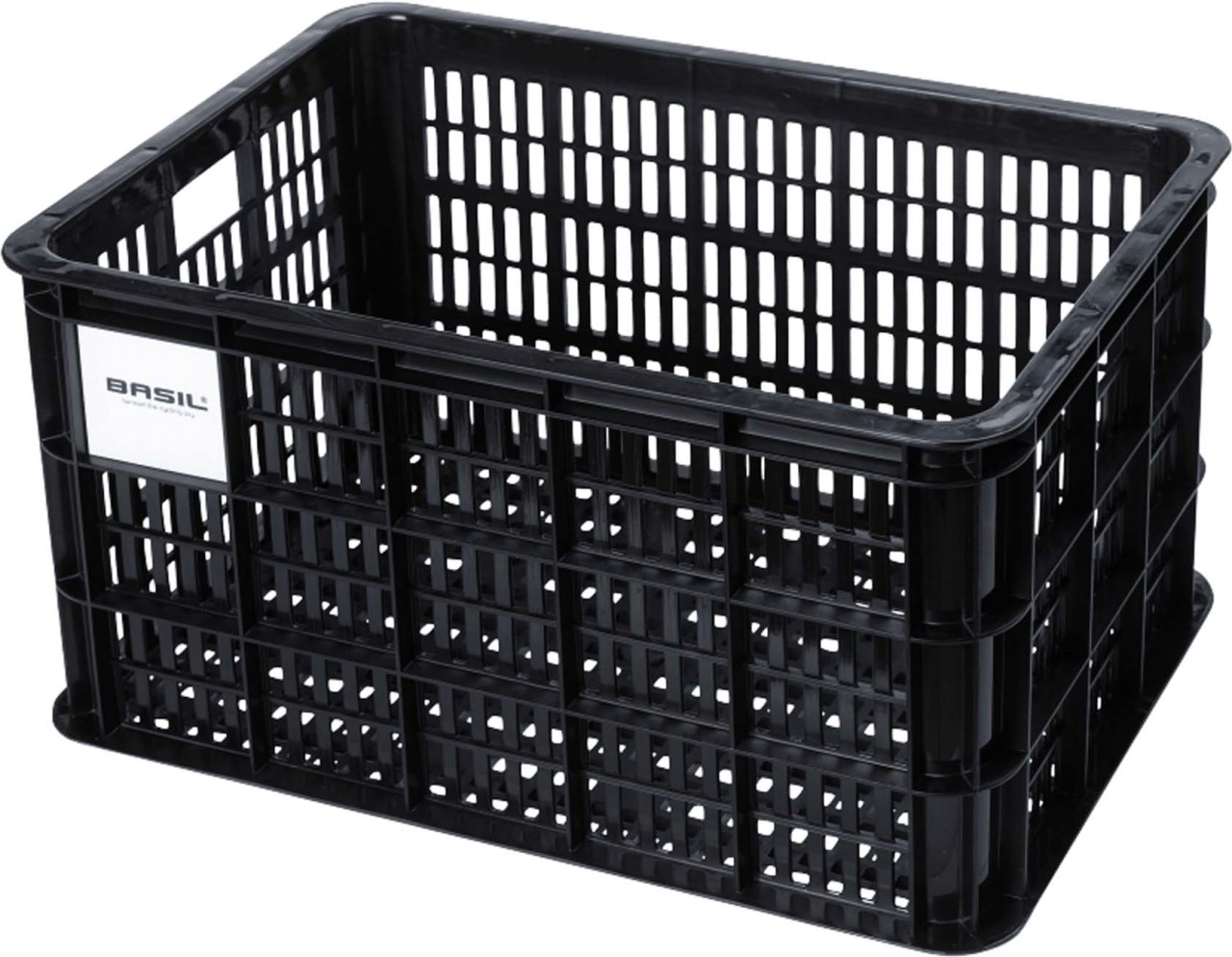 Basil Fahrradkasten Crate L 40 Liter, schwarz