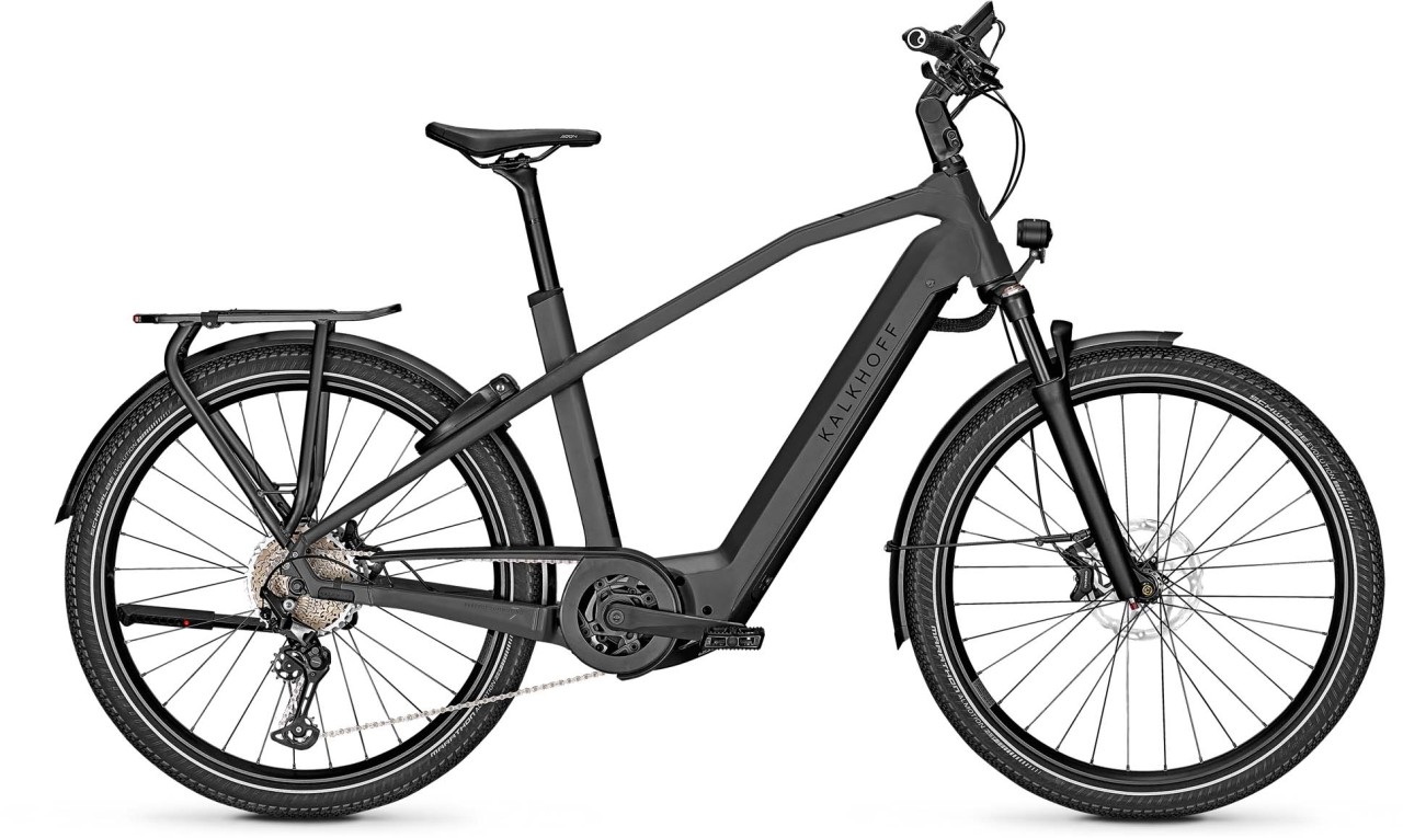 Kalkhoff Endeavour 7.B Move+ jetgrey matt 2023 - E-Bike Trekkingrad Herren