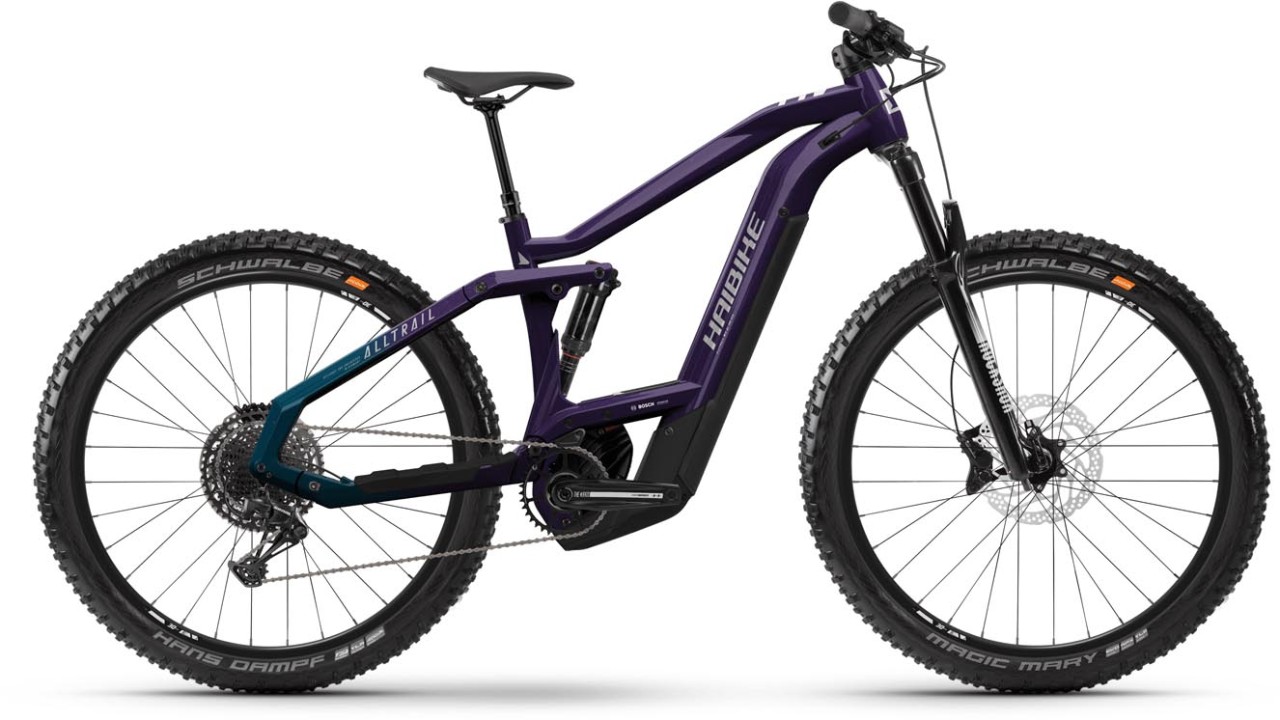 Haibike ALLTRAIL 8 29 Gloss Fade Purple Chrome 2022 - E-Bike Fully Mountainbike