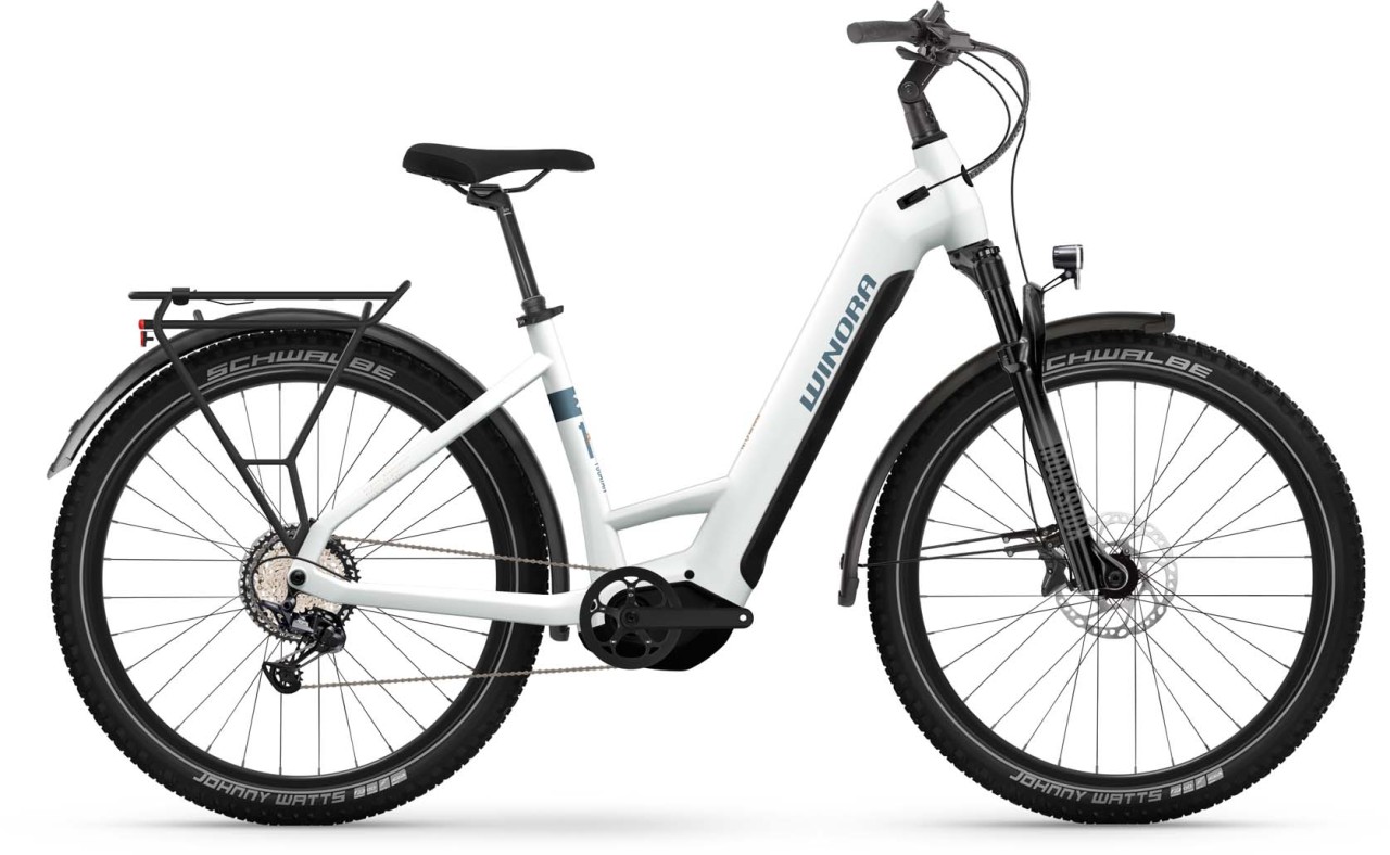 Winora Yucatan X12 Pro Smoke 2023 - E-Bike Trekkingrad Tiefeinsteiger