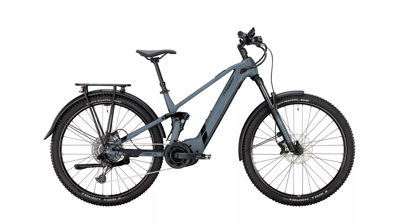 Conway Xyron SUV 4.9 750Wh anthracite matt / black metallic 2023 - E-Bike Fully Mountainbike