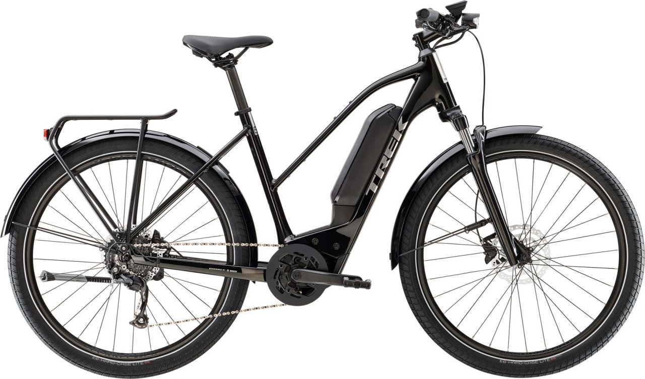 Trek Allant+ 5 Stagger 725Wh trek black 2023 - E-Bike Trekkingrad Damen