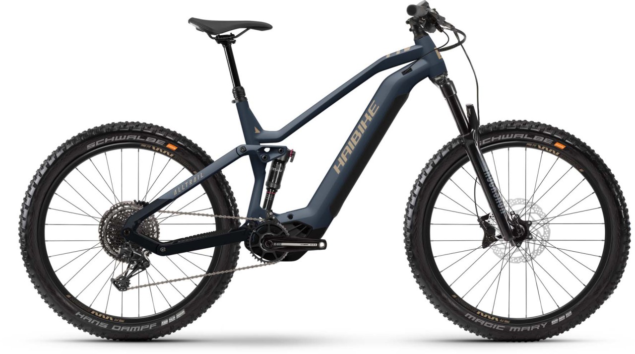 Haibike AllTrail 6 29 blue/caramel 2023 - E-Bike Fully Mountainbike