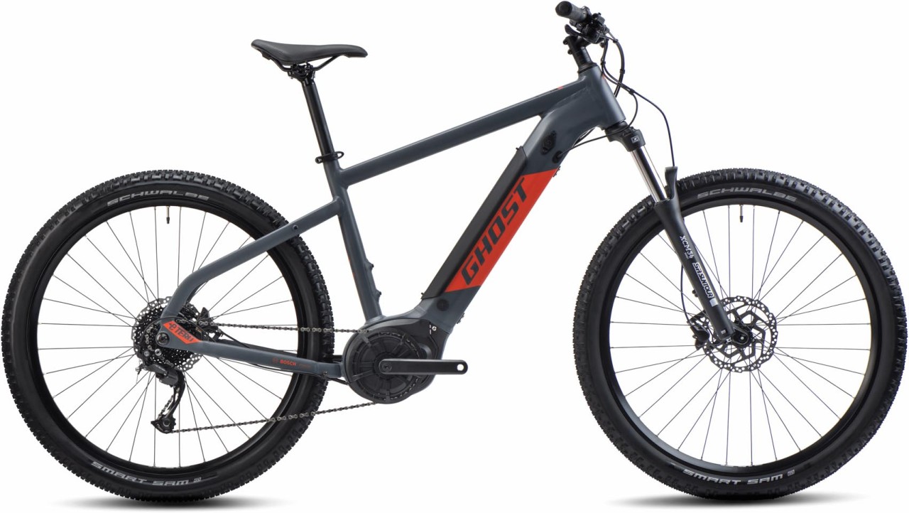 Ghost E-Teru B Essential dark grey / dark orange matt 2022 - E-Bike Hardtail Mountainbike