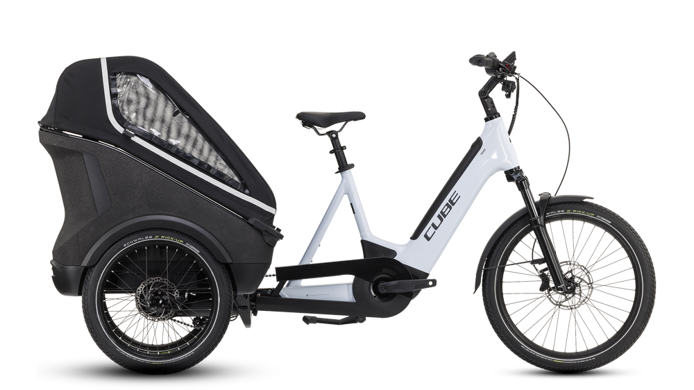Cube Trike Family Hybrid 1500 flashwhite n reflex 2024 - E-Bike Lastenfahrrad