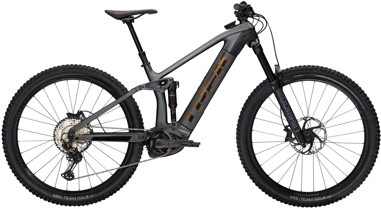 Trek Rail 9.7 Matte Lithium Grey / MatteTrek Black 2022 - E-Bike Fully Mountainbike