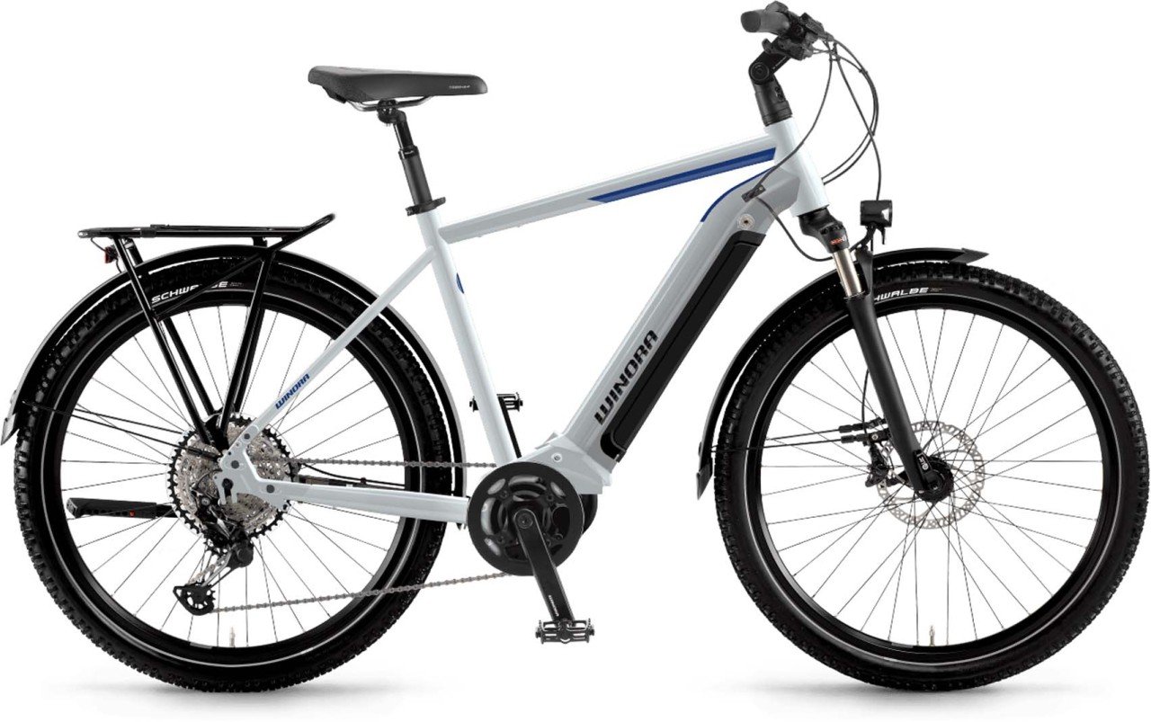 Winora Yucatan 12 i630 Wh winterwhite 2022 - E-Bike Trekkingrad Herren