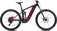 Ghost E-Riot Trail AL Essential black / red matt 2022 - E-Bike Fully Mountainbike