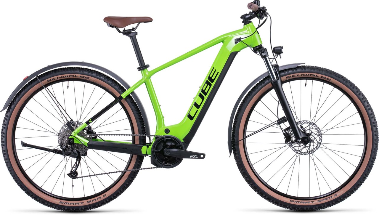 Cube Reaction Hybrid Performance 500 Allroad shinyapple n black 2022 - E-Bike Hardtail Mountainbike