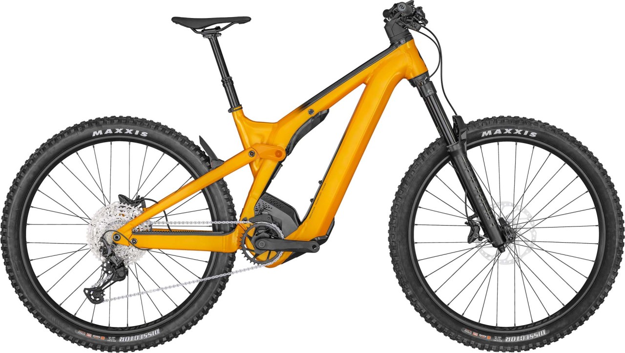 Scott Patron eRIDE 920 fire orange gloss / black 2022 - E-Bike Fully Mountainbike