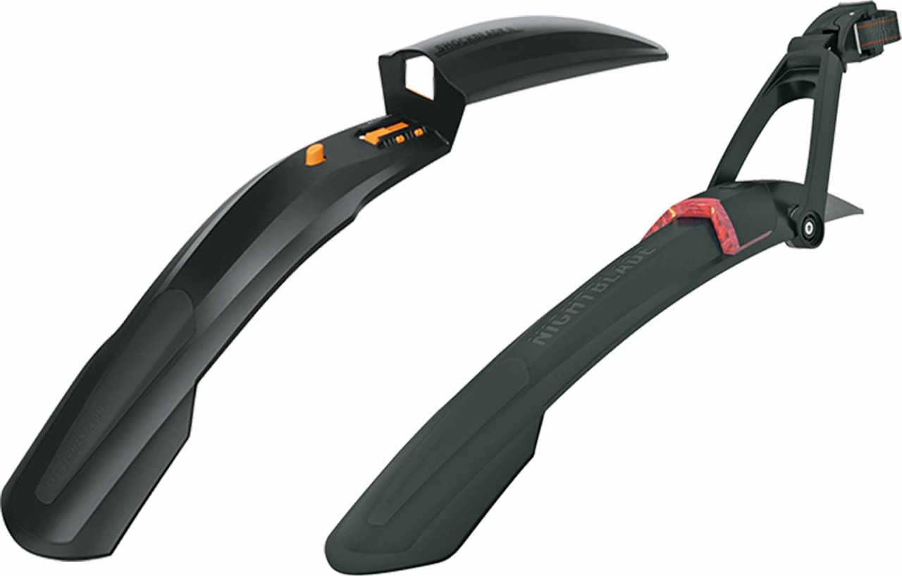 SKS Shockblade DARK + Nightblade Schutzblech Set 26" - 27,5"