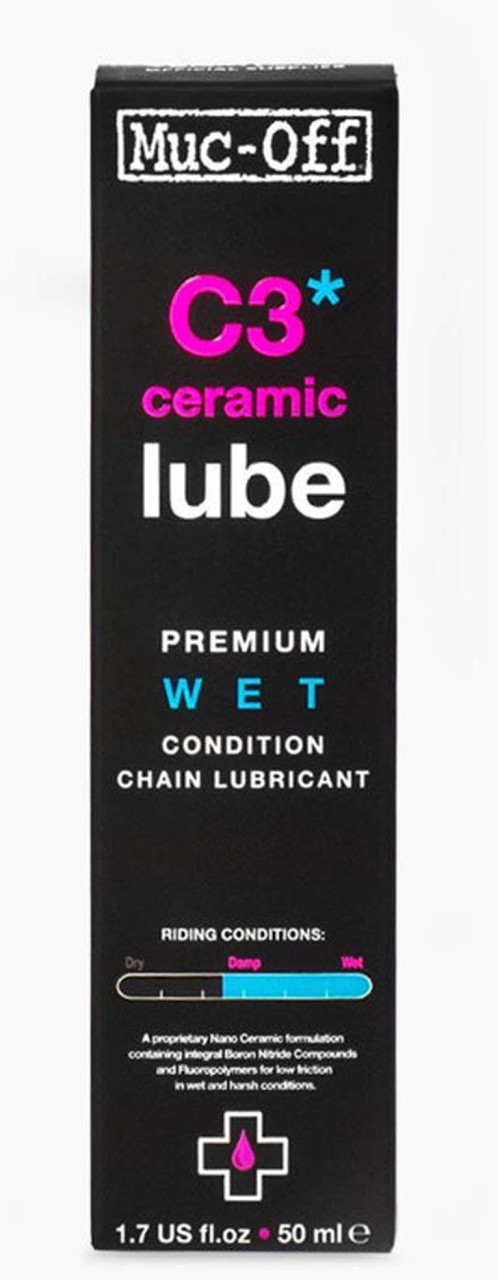 Muc-Off Kettenschutz C3 Ceramic Wet Lube 120 ml