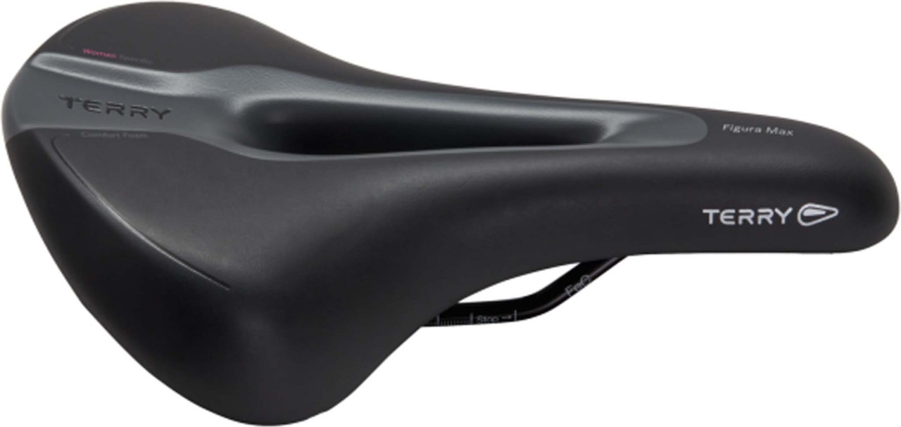 Terry Sport Sattel Figura Max Women, schwarz