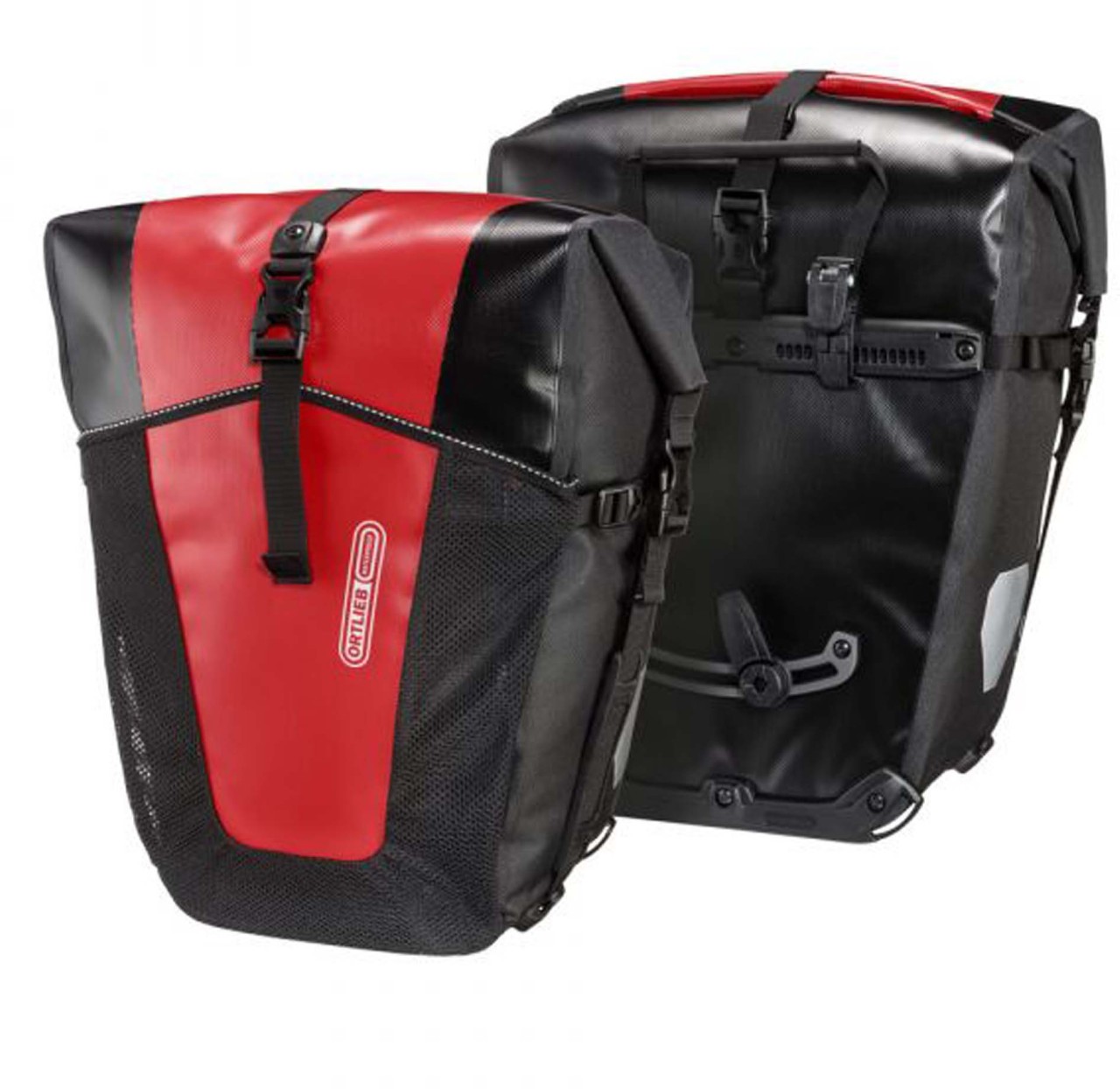 Ortlieb Back-Roller Fahrradtaschen Pro Classic rot schwarz