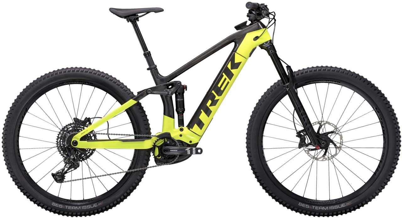 Trek Rail 9.7 Raw Carbon / Volt 2021 - E-Bike Fully Mountainbike